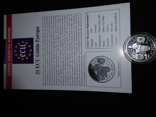 Ecu silber 925 - silber, "göttin