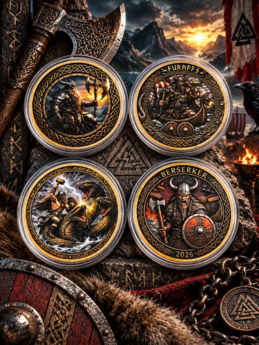 4er set wikinger - 4er,