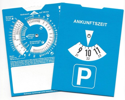 Europa parkscheibe parkuhr mit - parkscheibe,