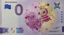 0 Euro Schein #savethebees