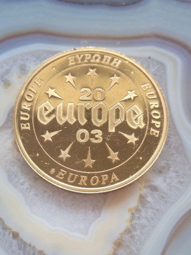 Gedenkmedaille europa 2003 - europa,