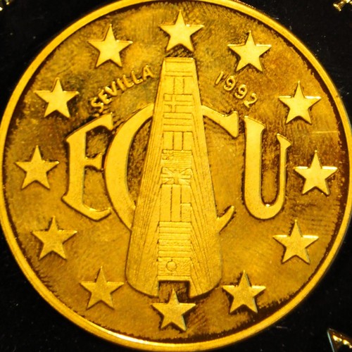 Ecu gedenkausgabe - ecu,