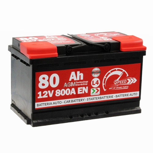 Autobatterie speed 80ah - speed, agm