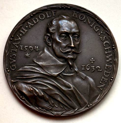 Gustav adolf medaille - gustav, ae