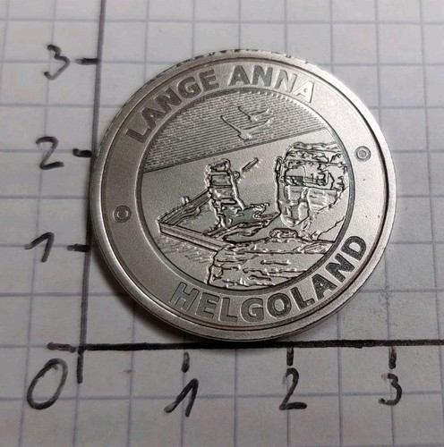 Medaille memodaille helgoland - medaille,