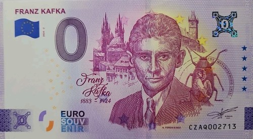 Euro schein franz kafka czaq - euro,