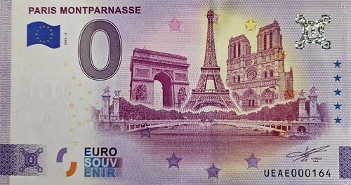 Euro schein paris - 0,