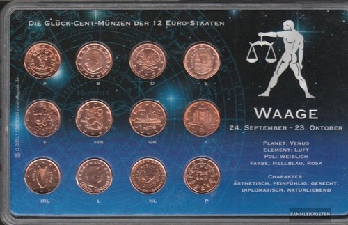 Europa glückscent münzen - europa, glückscent-münzen