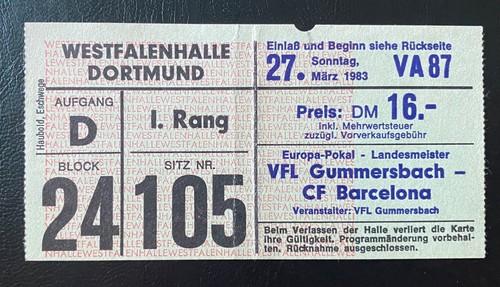 1983 handball - 27.03.1983,