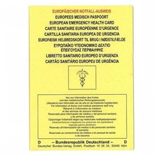 Europäischer Notfall-Ausweis