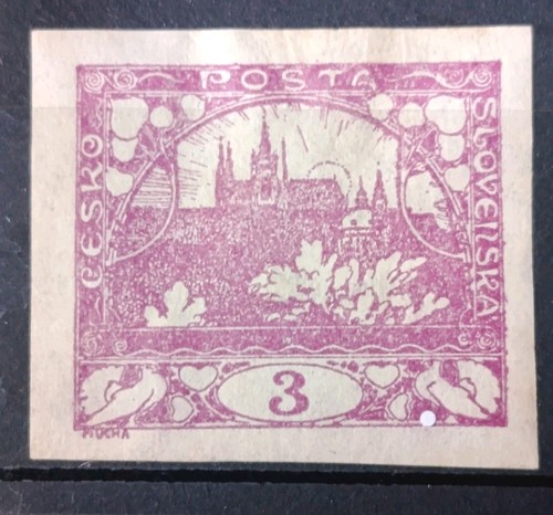 Old stamp ceskoslovensko - stamp, 3