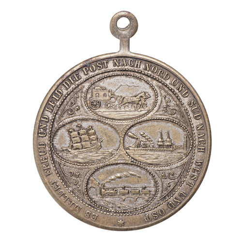 Medaille transport und - medaille,