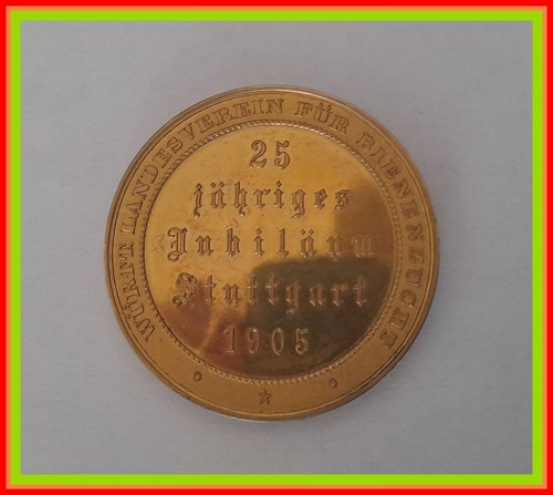 Imker silber medaille - silber, 25