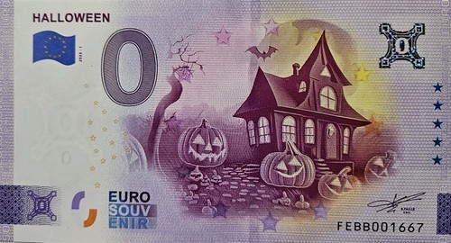 Euro schein halloween - euro, febb