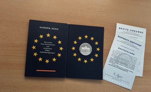 Europa 2002 euro kursmünzen - kursmünzen, /