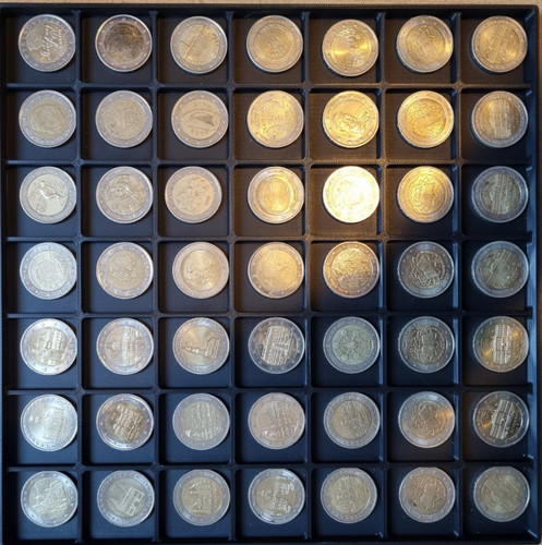49x euro münzen - euro,