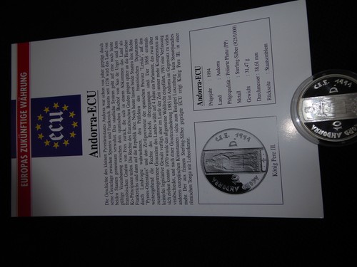 Andorra ecu 925 - 925, sterling