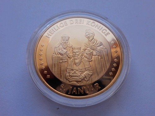 Vergoldete medaille vom - medaille,
