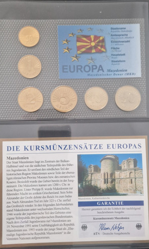 Kursmünzensatz europa - kursmünzensatz,