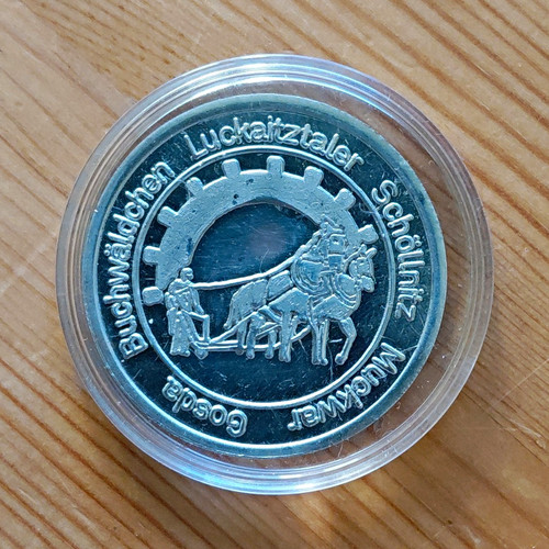 Medaille token sparkasse - medaille/token,