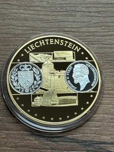 Medaille liechtenstein - medaille,