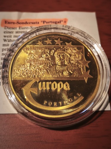 Europa medaille aus portugal - europa,