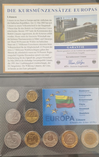 Kursmünzensatz europas - kursmünzensatz,