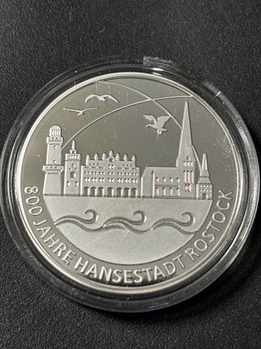 Medaille 800 jahre hansestadt - medaille-800,