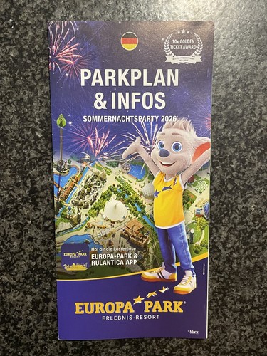 Europa park parkplan - park, infos